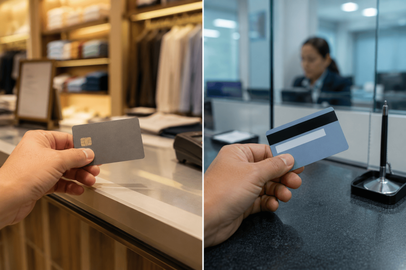 Diferencias tarjetas departamental vs bancaria