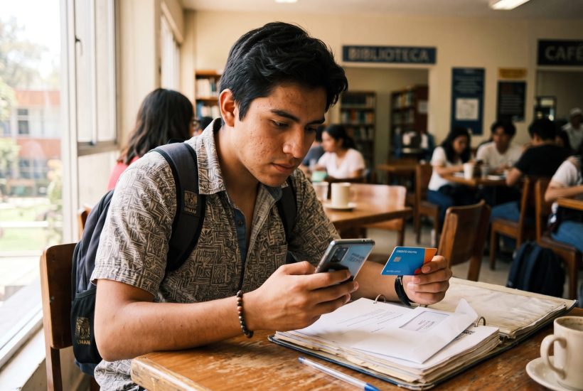 Tarjeta de crédito para universitarios